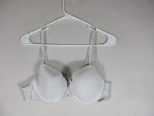 Nautica Intimates Womens Padded Push Up Bra Underwire Size 36C Gray