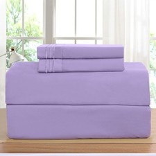 Elegant Comfort Luxurious Bed Sheets Set On Retailer 1500 Premier Wrinklefade An