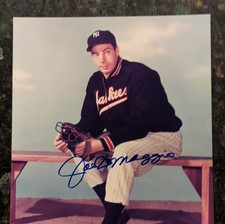 Joe DiMaggio Autographed Original Photo New York Yankees Baseball