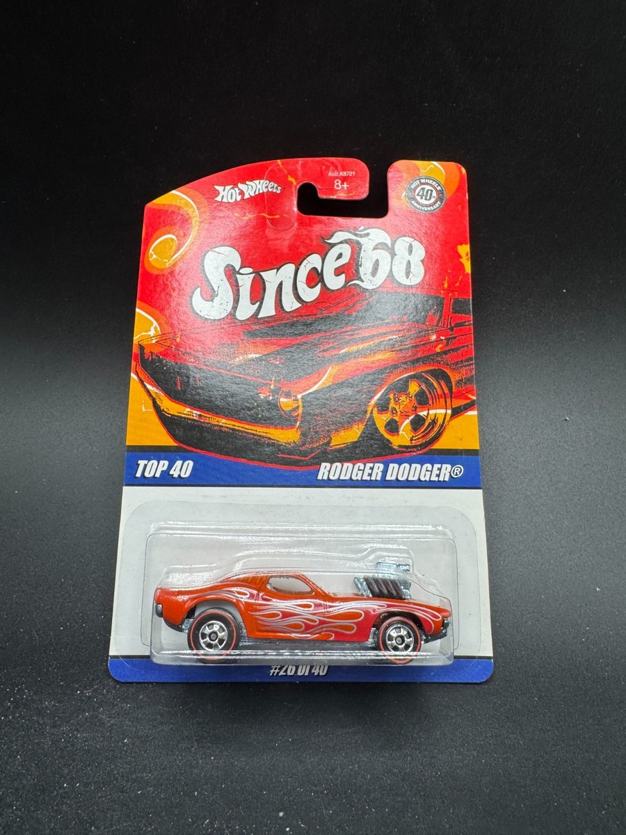 Hot Wheels Since '68 Top 40 Rodger Dodger W2 | eBay