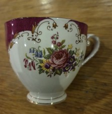 Royal Grafton Burlington Vintage Bone China Tea Cup And Saucer