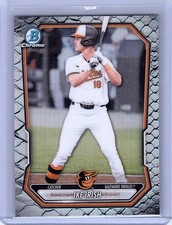 2026 Bowman #BCP-68 Ike Irish Chrome Prospects Reptilian Refractor