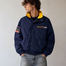 Vintage 1997 CYRK MasterCard Lola Formula One Team F1 Racing Jacket Men’s L