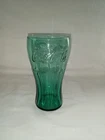 Vintage Coca Cola 6" Tall Green Glass (D1)