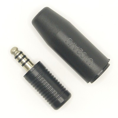 U-92AU-174 Solder Type Male Female Helicopter NATO Plug Headset