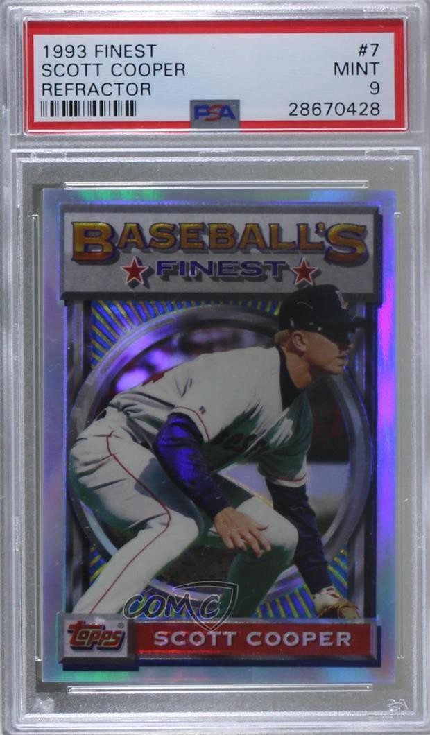 Topps Refractor Cooper front