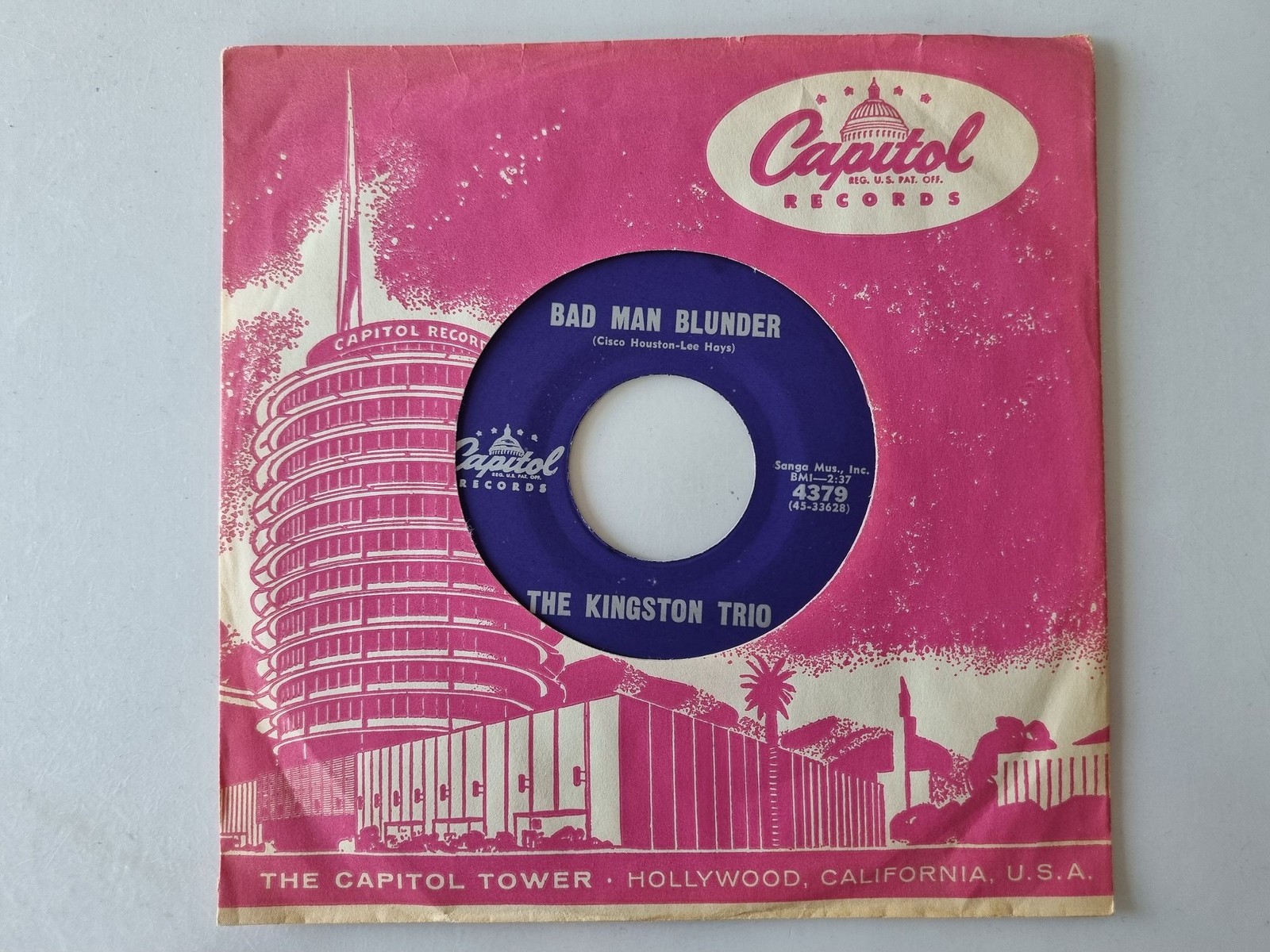 Kingston Trio - Bad Man Blunder 7'' Vinyl US
