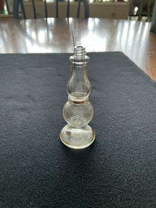 Vintage 1950’s Clear Glass Miniature Perfume Bottle