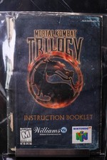 NO GAME- Mortal Kombat Trilogy Nintendo 64 N64 Instruction Manual Booklet Only