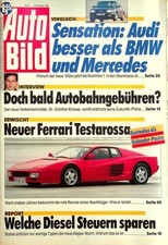 4) Auto Bild 08/1991 - Opel Senator 24V mit 204PS  - Mercedes 260E mit 160PS bes