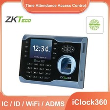 ZKteco iclock360 WiFi/ID/IC Fingerprint time attendance Time Recorder Time Clock