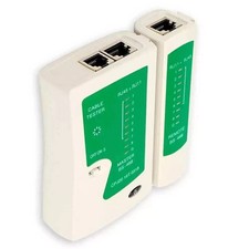 Patch Kabel Tester RJ45 CAT5 CAT6 CAT7 RJ11 RJ12 ISDN LAN DSL Netzwerk Prüfgerät