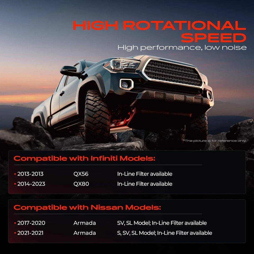 Bomba de dirección asistida para INFINITI QX80 2014-2023 QX56 2013 Nissan Armada 17-21 Foto 2 de 4