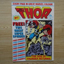 THE MIGHTY THOR #1 Marvel UK 1983  (R16)