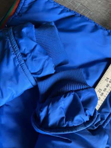 Vtg Roffe 70s Ski Jacket L 100% Premium Down Filled Puffer Snow Coat RAINBOW USA - Picture 14 of 15