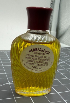 Vintage Extremely Rare HERBESSENCE Body Perfume .5 Oz Helena Rubinstein