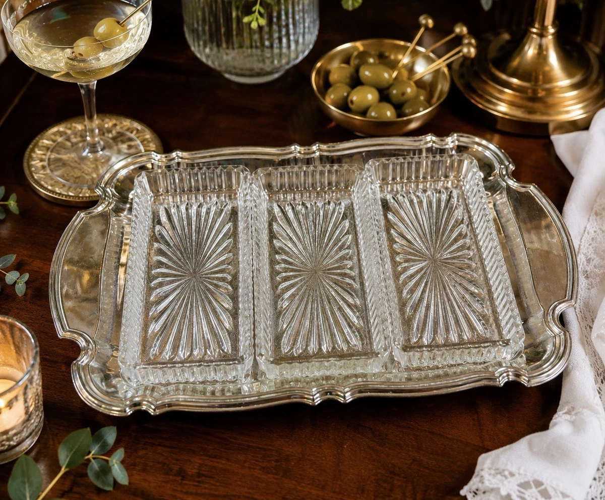 ONEIDA Antique US Silver-Plated Platters & Trays for sale | eBay