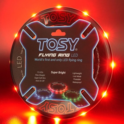 Flying Ring - 12 LEDs, superhell, Lost Mode, Auto Light Up, Safe & Soft,