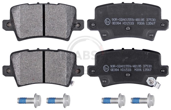 A.B.S.-OE 37530-OE Brake Pad Set, disc brake for HONDA