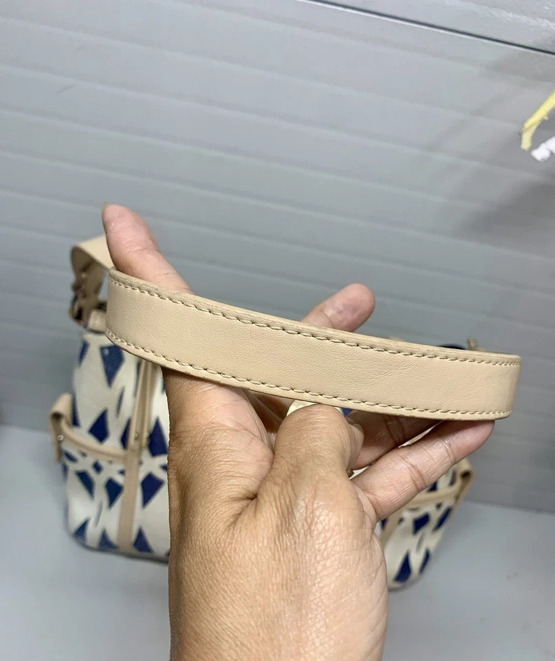 Bolso de hombro pequeño-mediano Spartina 449 Daufuskie Island de lino Foto 4 de 4