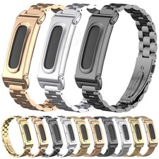 Stainless Steel Metal Band For Google Fitbit Air 2026 Adjustable Strap Bracelet