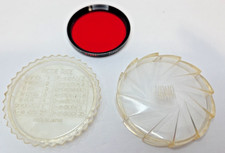 OLD STOCK HOYA HMC 49mm R 25A SCREW IN FILTER 2" WITH CASE Made in Japan