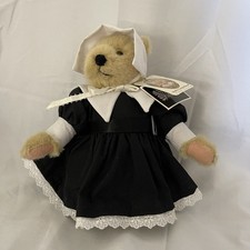 Muffy Vanderbear Thanksgiving Pilgrim By North American Bear Co. 7 Inches Tall