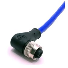 Mueller Electric C4D81M005 Connector for Sensor or Actuator M12 Angle Socket
