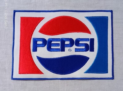VINTAGE PEPSI LARGE UNIFORM PATCH UNUSED NEW OLD STOCK