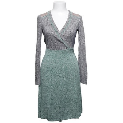 Diane von Furstenberg, Wickelkleid, Größe: 32, Grün/Mehrfarbig #fIk