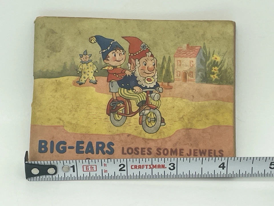 C1950-х годов винтажный «Большие уши теряют некоторые драгоценности» ENID BLYTON Noddy Ark книга номер 2 б/у в отличном состоянии - Изображение 2 из 4