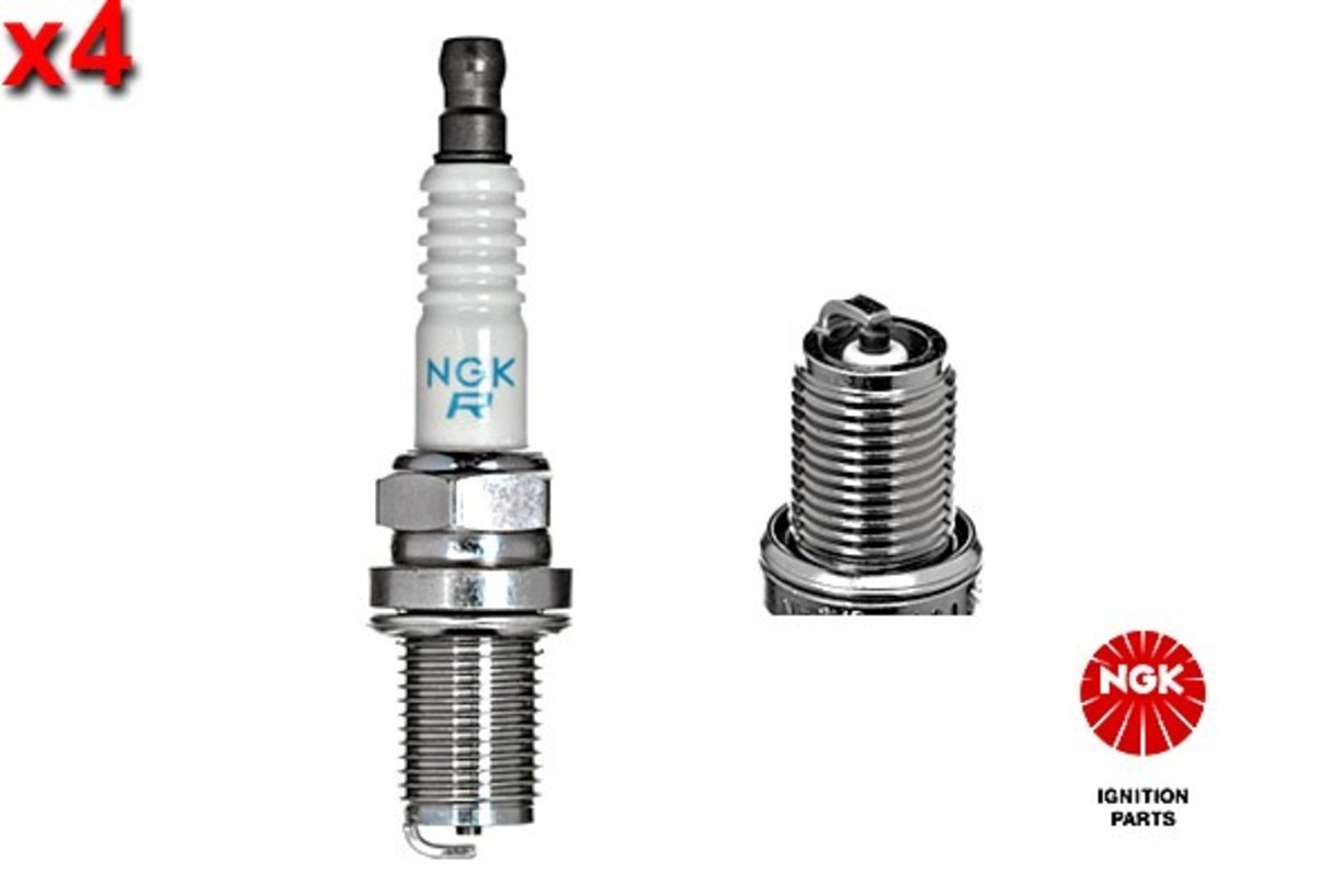 NGK 4x Spark Plug For FORD Escort III IV Fiesta 84-92 5099722