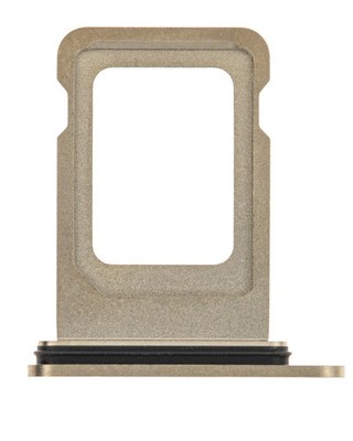 Replacement Dual Sim Card Tray Compatible With iPhone 12 Pro / 12 Pro Max (Gold)