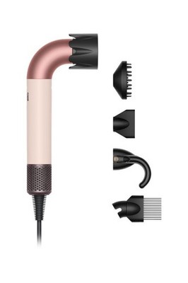 Dyson Supersonic R Hair Dryer Pink Standard Blow Dryer W/ Attachments Set