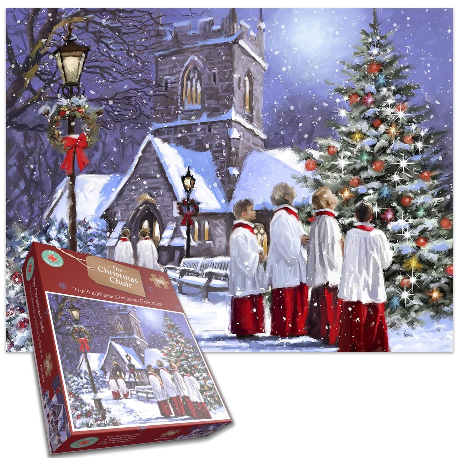 Рождественский пазл Чир из 500 кусочков