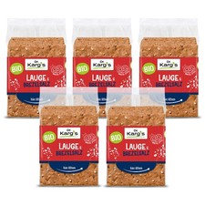 Dr. Kargs Bio Vollkorn Knäckebrot Lauge und Brezelsalz 200g 5er Pack