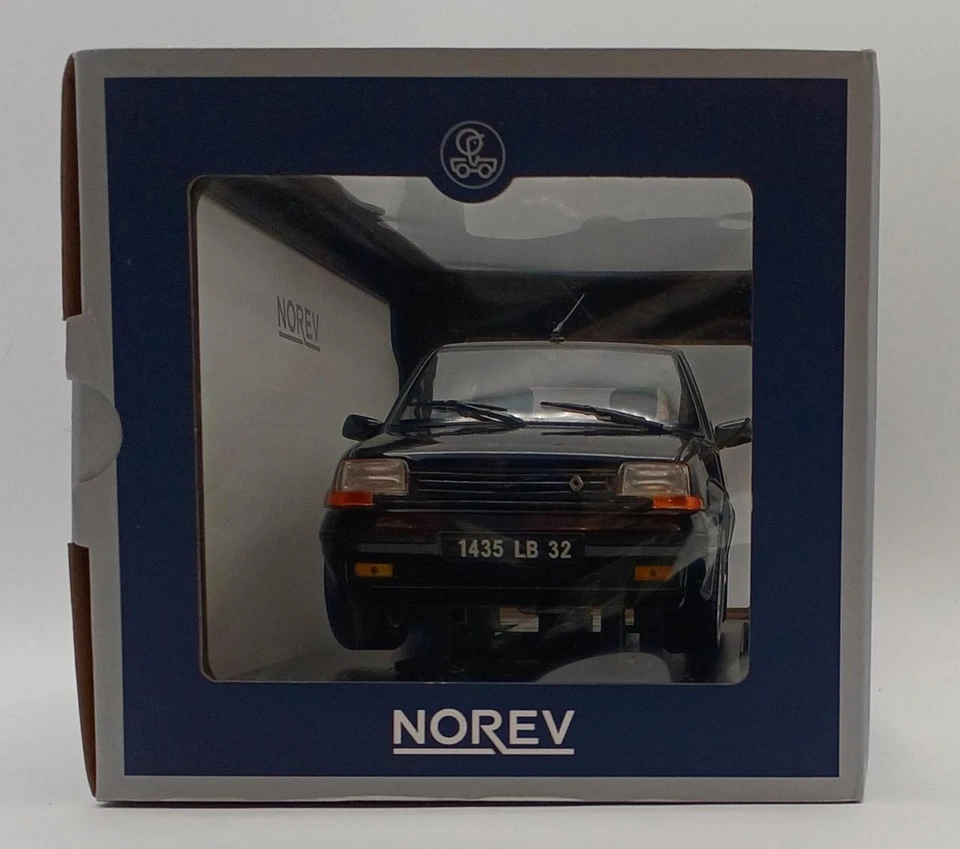 NOREV Renault inq GT Turbo 1989 Black - Image 3 of 4