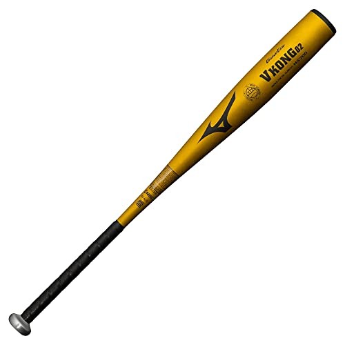 Mizuno V-KONG 02 78cm boys League バット New Mizuno Youth Hardball Metal Bat V Kong 02 Middle Balance
