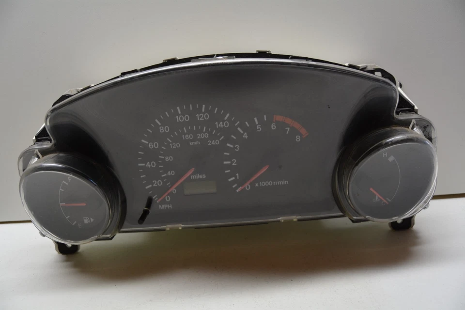 2001 - 2002 DODGE STRATUS INSTRU SPEEDOMETER CLUSTER MILES 233402 OEM, 257-61865 - Image 4 of 4
