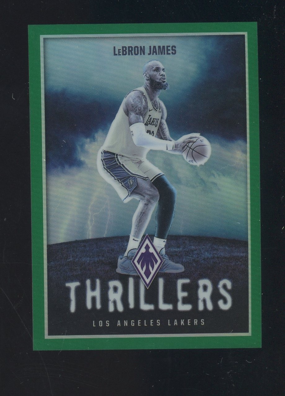 Lebron James 2023-24 Phoenix Thrillers Green Los Angeles Lakers 2/5