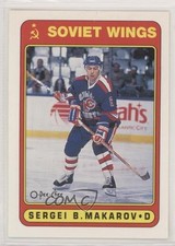 1990-91 O-Pee-Chee Sergei Makarov Sergei B Makarov #485 0a3