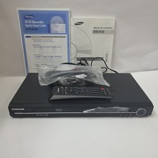 Samsung DVD-R130 DVD Recorder With Remote - Records on -R/-RW Open Box Tested 
