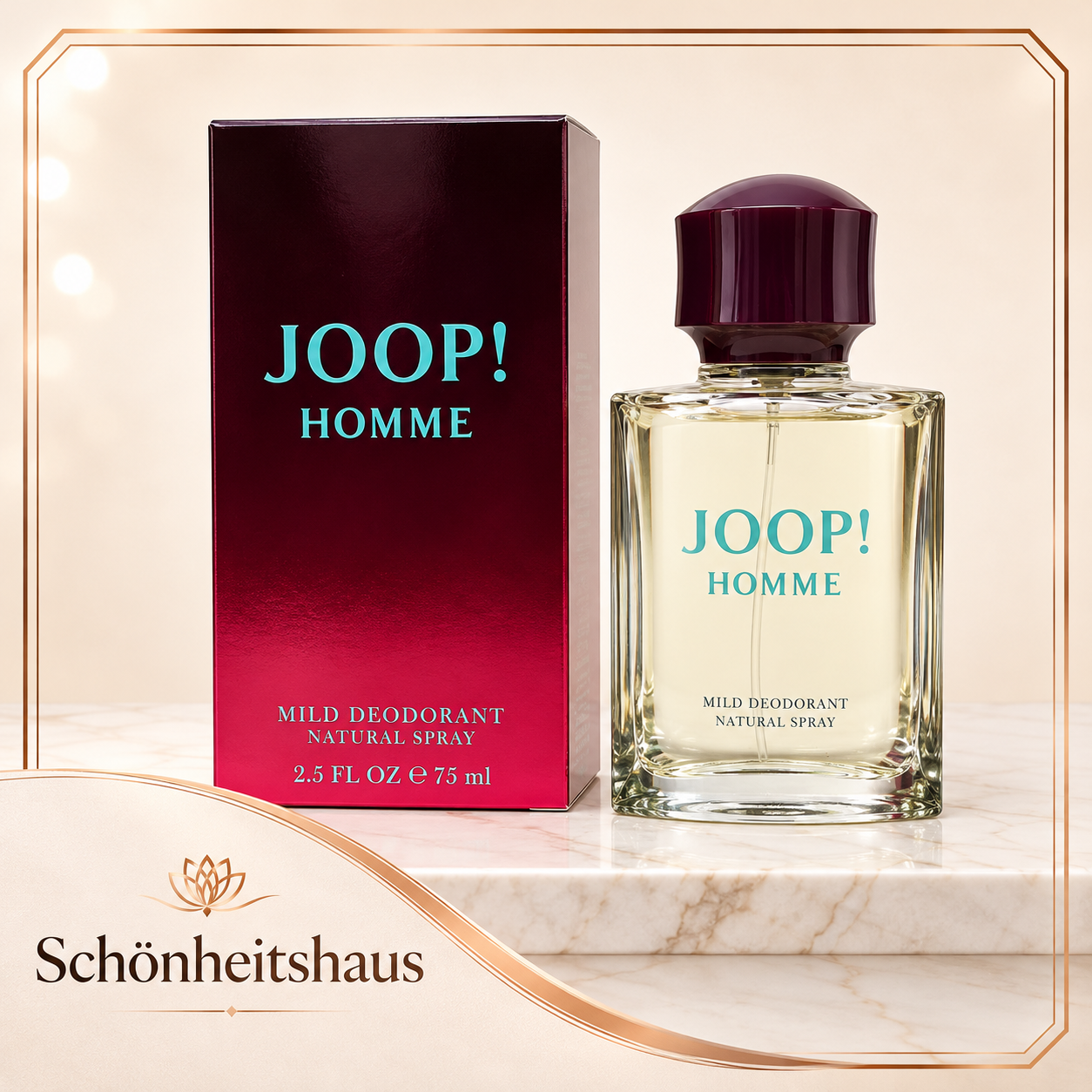 Joop! Homme Deo Mit Zerstäuber Für Herren 75 Ml - Bild 3