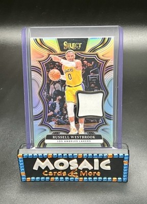 2024 Select GAME USED Throwback Memorabilia Russell Westbrook Silver #TMRUS