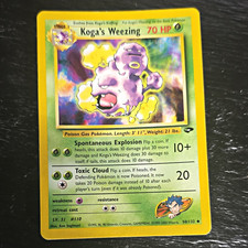 WOTC Koga's Weezing Gym Challenge 50/132 Uncommon 70 HP Unlimited on eBay