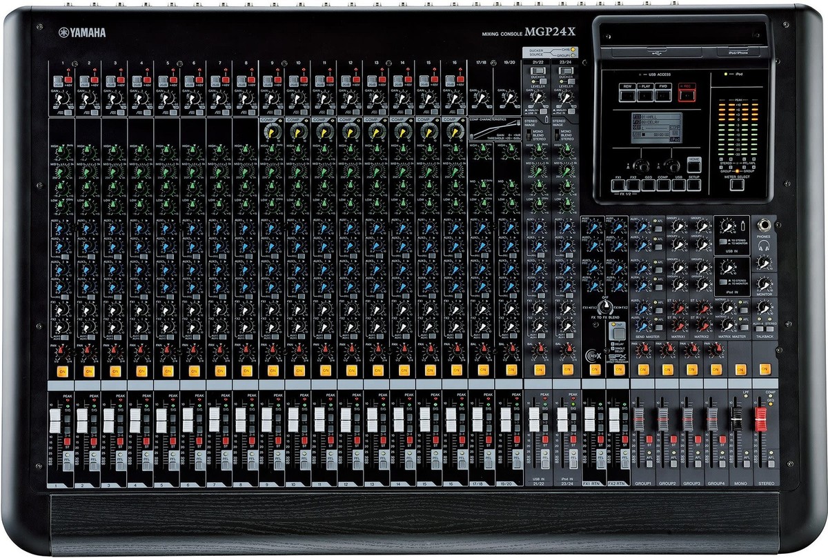 Yamaha MGP24X 24-Channel Hybrid Analog/Digital Mixer w/ Effects | eBay