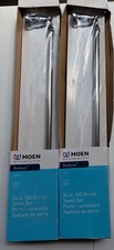 2 PACK MOEN Banbury 24 inch Towel Bar in Chrome Y2624CH