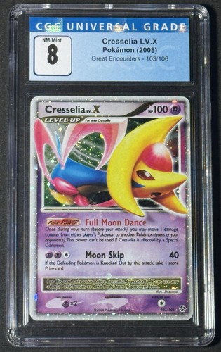 Cresselia LV.X graded CGC 8 for sale on eBay