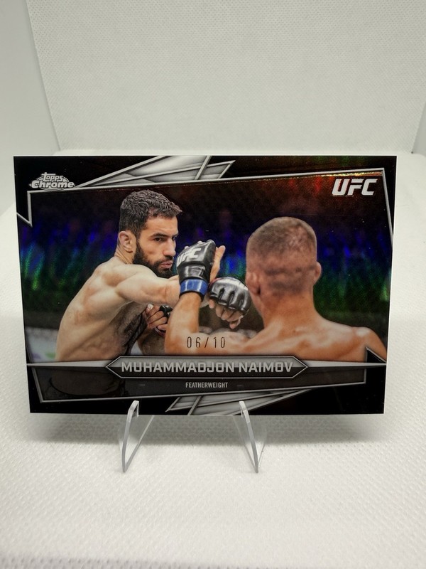 Topps 2026 Chrome UFC Muhammadjon Naimov 06/10 #51 🔥🔥🔥