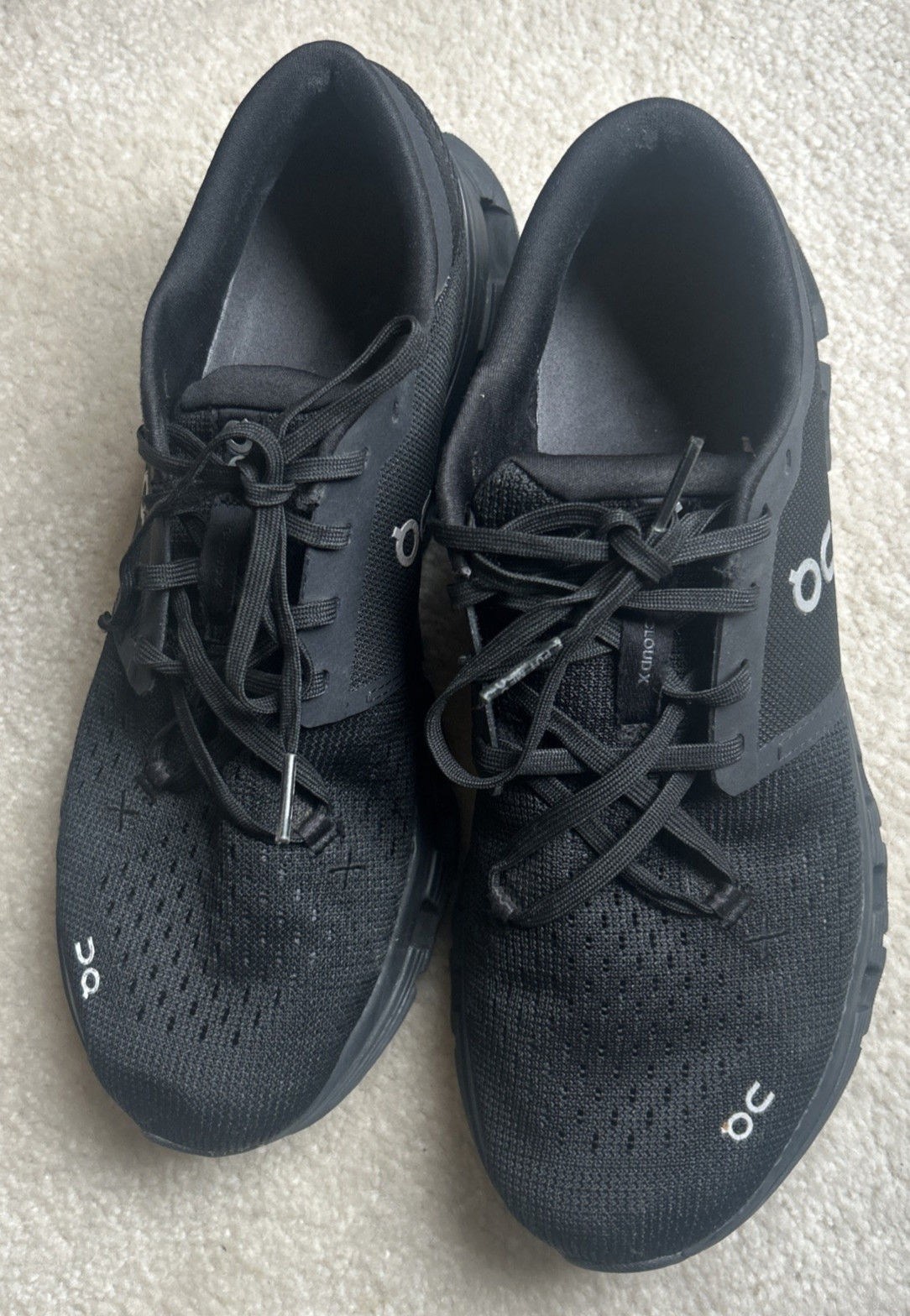 On Cloud (OC) X 4 Black/Eclipse Training Shoes, 9… - image 2